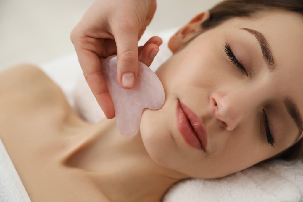 face gua sha routine tips
