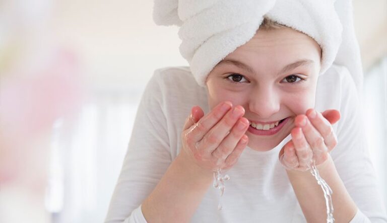 natural skincare routine for teenage skin