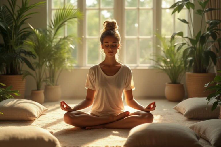 Meditation for glowing skin