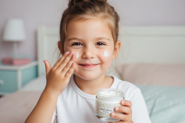 Natural skincare for kids