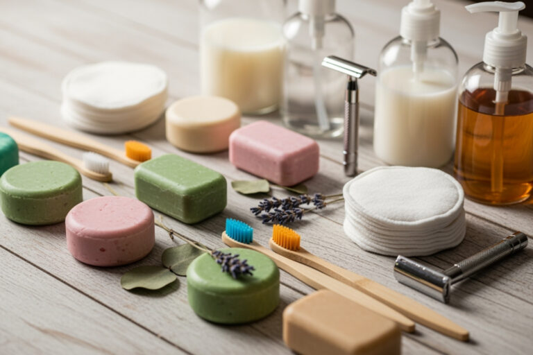 Zero-waste beauty routine