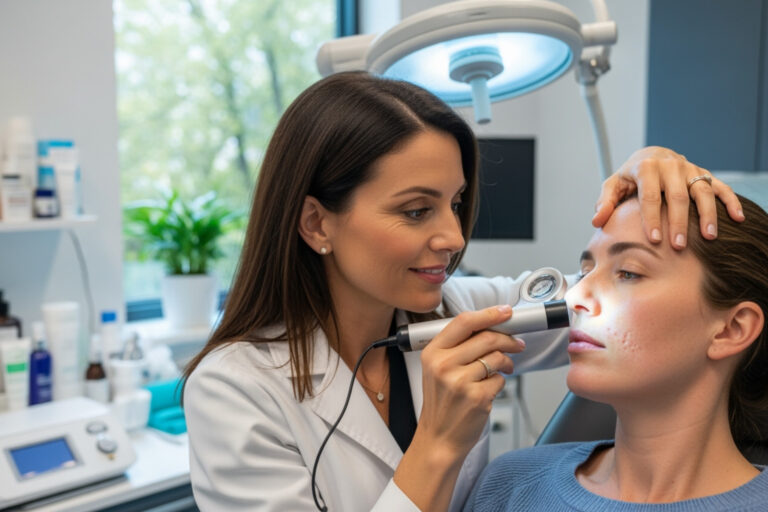 dermatologist pore shrinking