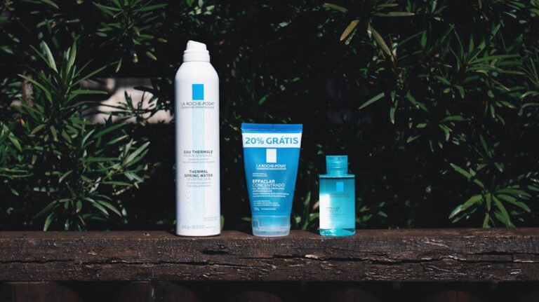 Morning skincare routine