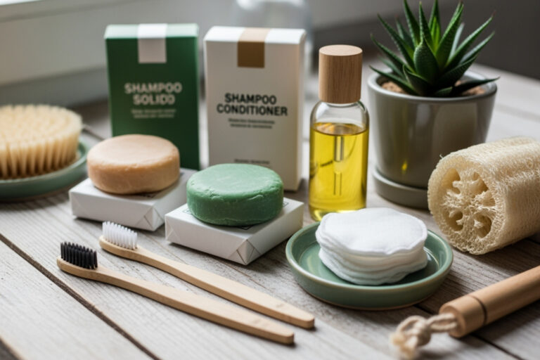 sustainable beauty routine