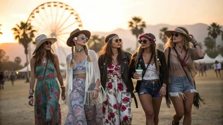 Boho chic outfit ideas for music festivals