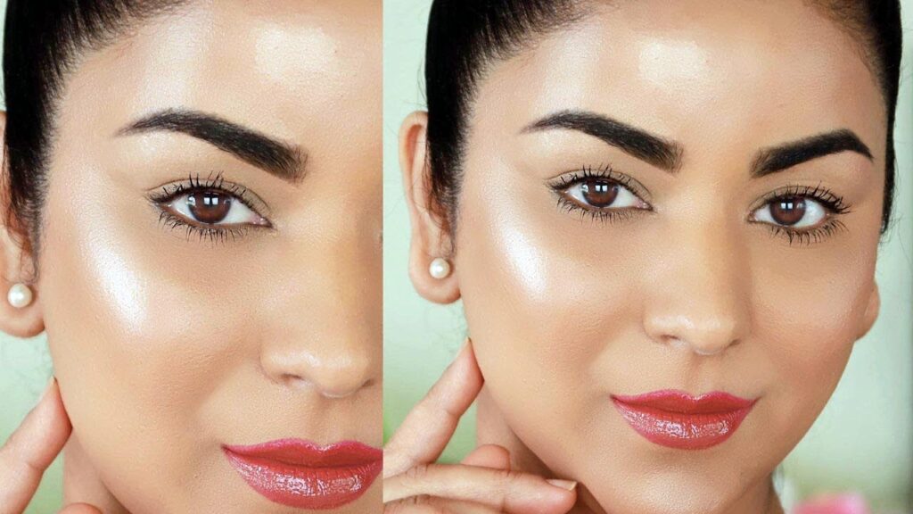 Step-by-step guide to creating a dewy makeup look