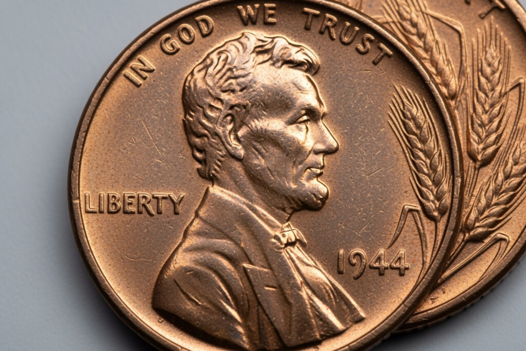 most valuable 1944 wheat penny value