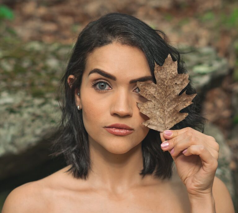 Natural beauty routine